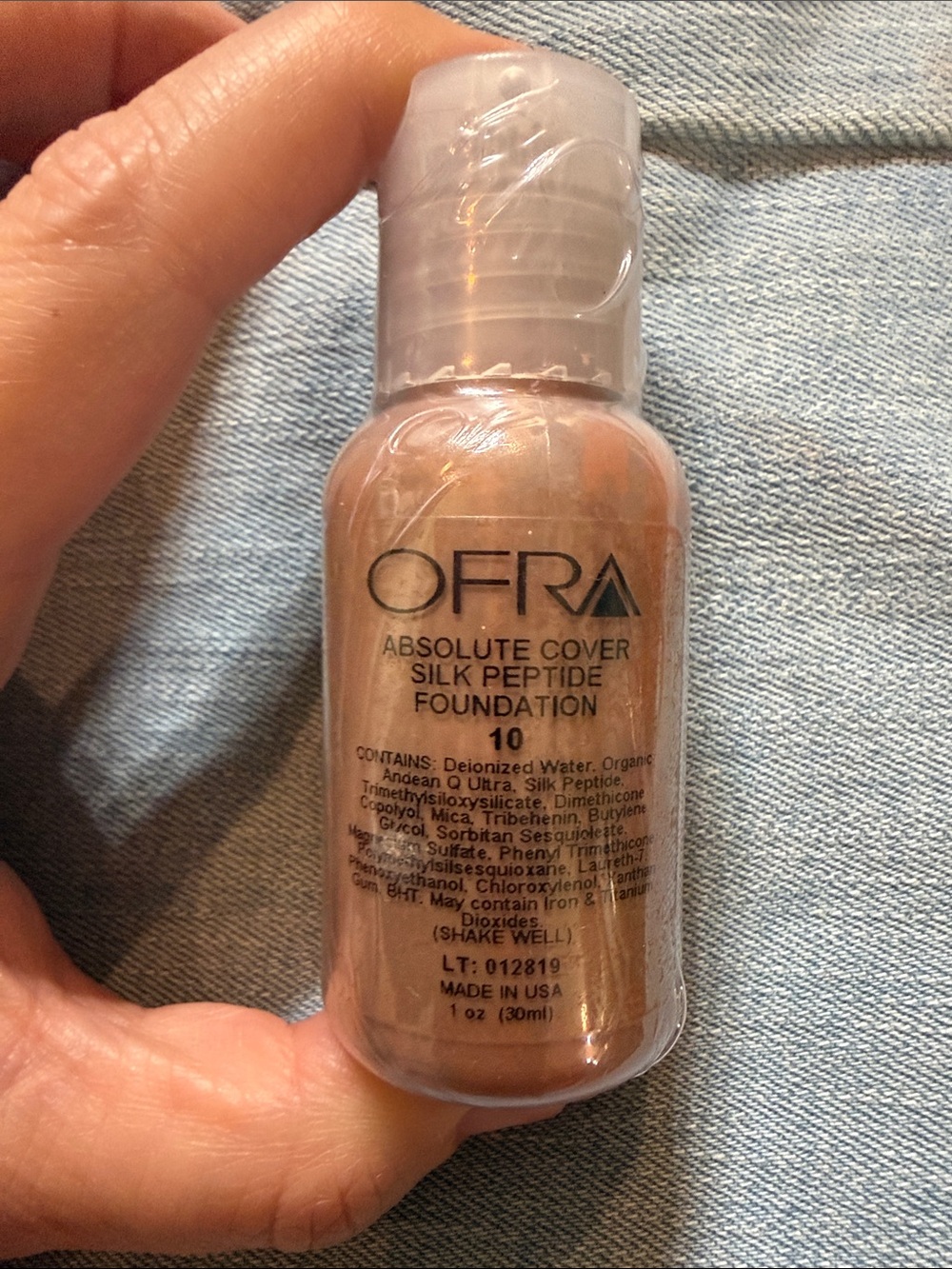 OFRA Absolute Cover Silk Peptide Foundation - 10